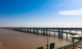 China `s Hangzhou Bay Bridge Royalty Free Stock Photo