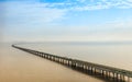 China `s Hangzhou Bay Bridge Royalty Free Stock Photo