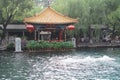 China`s Jinan City, Shandong province, baotu Spring Park Royalty Free Stock Photo