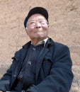 China's old man Royalty Free Stock Photo