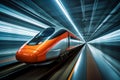 China\'s sleek high-speed train, a symbol of modernization and technological progress