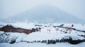 China's snow town