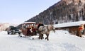 China's snow town