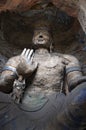 China/shanxi:Stone carving of Yungang grottoes