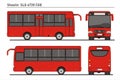 China Shaolin Passenger Bus Model SLG 6720 CGE