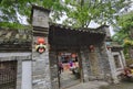 China Sichuan Chengdu Countryside Village Huanglongxi Ancient Town Chinese Opera Mask Decoration Changing Faces Cultural Heritage