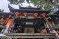 China Sichuan Chengdu Jinli Ancient Street Alley Cultural Heritage Theatre Stage Chinese Folk Arts Street Food Cuisine