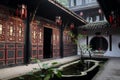 China Sichuan folk historical buildings