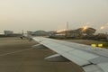 China Southern airline landing in Shanghai