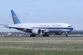 China Southern Cargo landing on Amsterdam, Boeing 777