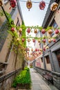 CHINA Street at Rizhao China Royalty Free Stock Photo
