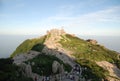 China taishan mountain scenery Royalty Free Stock Photo