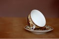 China tea cup, coffee cup with saucer