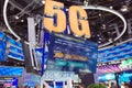 China telecom 5G booth in ICT expo