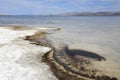 China, Tibet. Lake Ngangtse Nganga Tso 4690 m in June Royalty Free Stock Photo