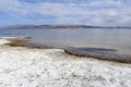 China, Tibet. Lake Ngangtse Nganga Tso 4690 m in June Royalty Free Stock Photo