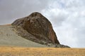 China, Tibet. Similar to mythical creature, a fragment of a mountain in TRANS-Himalayas on the way to lake Ngangla Ring Tso in s