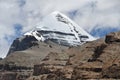 China, Tibet. South face of Kailas in the summer