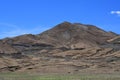 China, Tibetan Autonomous region. Summer mountain landscape near the town of Shigatse Royalty Free Stock Photo