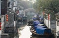 China tourism: Zhouzhuang ancient Water town Royalty Free Stock Photo