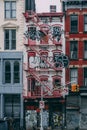 China Town New York Graffiti Building