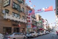 China town, Old Shanghai, San Francisco. Royalty Free Stock Photo