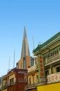 The China Town of San Francisco Caifornia USA Royalty Free Stock Photo