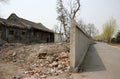 China traditional residential house is disappearing Royalty Free Stock Photo