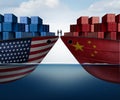 China United States Trade Agreement Royalty Free Stock Photo
