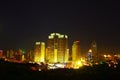 China urumqi at night Royalty Free Stock Photo