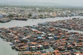 China / Hainan - View of the fishing village. Hainan Island Industrial Area