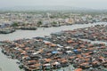 China / Hainan - View of the fishing village. Hainan Island Industrial Area