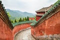 China, the Wudang monastery, Fu Zhen temple Royalty Free Stock Photo