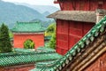 China, the Wudang monastery, Fu Zhen temple Royalty Free Stock Photo