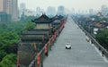 China Xian city wall