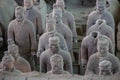 CHINA, XIAN - MARCH 14: Ping Ma Yong, Terra cotta army on 14 Mar Royalty Free Stock Photo