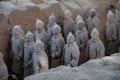 CHINA, XIAN - MARCH 14: Ping Ma Yong, Terra cotta army on 14 Mar Royalty Free Stock Photo