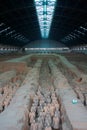 China/Xian:Terracotta Warriors and Horses Royalty Free Stock Photo