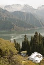 China Xinjiang Tianshan Tianchi Royalty Free Stock Photo