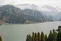 China Xinjiang Tianshan Tianchi Royalty Free Stock Photo