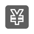 China yuan currency icon