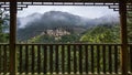 China Zhejiang cloudy mountain