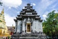 Old Stupa of Wat Phra Sing Ancient Temple of Chiangmai, Thailand