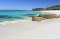 Chinamans Beach Jervis Bay a paradise Royalty Free Stock Photo