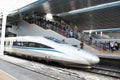 Chinas high-speed rail Royalty Free Stock Photo