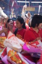 Chinatown, Bangkok, during the Chinese New Year Royalty Free Stock Photo