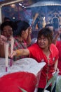 Chinatown, Bangkok, during the Chinese New Year Royalty Free Stock Photo