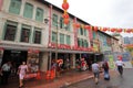 Chinatown cityscape Singapore