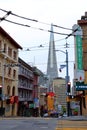 Chinatown district in San Francisco, California, USA Royalty Free Stock Photo