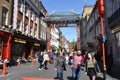 Chinatown is an ethnic enclave in the City of Westminster, London. Royalty Free Stock Photo